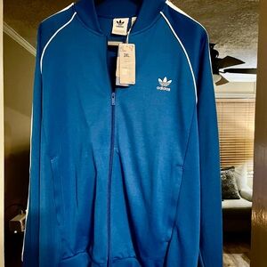 Adidas Royal Blue Zip-Up Jacket